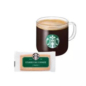 [스타벅스] [커피 한잔의 휴식] 카페 아메리카노T + 너티 쿠키