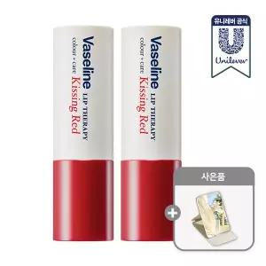 바세린 컬러립밤 4.2g 2개 + 손거울 증정