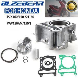 오토바이 부품 스쿠터 60mm 실린더 키트 피스톤 링 가스켓 혼다 PCX 160 ABS SH150 SH 액세서리용