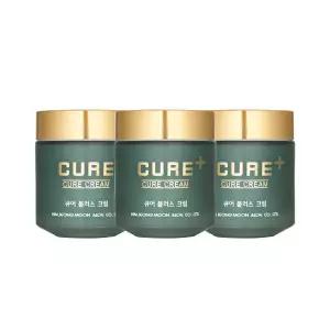 [15%+카드12%] 김정문알로에 큐어 플러스 크림 80g 3개입