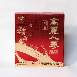 농협 금산인삼 4년근1등15편 건삼 피부직삼 빨간상자 말린인삼300g
