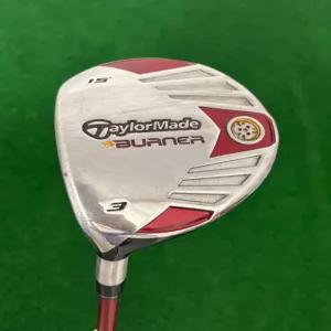 왼손)테일러메이드 버너 3번15도 REAX 슈패패스트 SR 우드 -커버없음-...