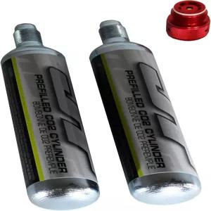 페인트볼 건용 어댑터가 있는 Jt 90g Co2 실린더 카트리지