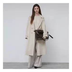 플라스틱아일랜드 PR4TC082 울100 더블 버튼 핸드메이드 코트 857980