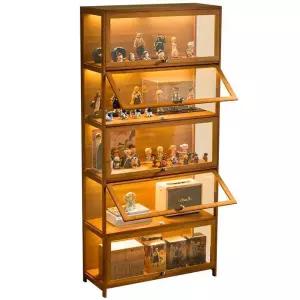 술 장식장 거실 3단 와인 트로피 진열대 피규어