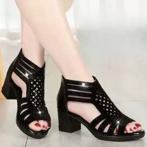 여름용샌들 슬리퍼 바캉스 통굽 신발 데일리