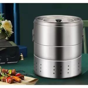 바베큐그릴 숯불항아리 야외 화덕 훈연 화로대 꼬치