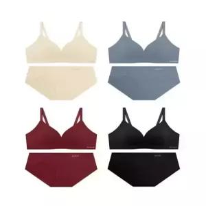 guessunderwear 쿨메쉬 볼륨 심리스 브라 팬티 세트