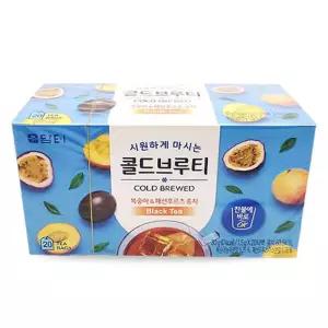 담터 복숭아 딸기 콜드브루티 아이스티 시원한음료/음료/카페/가정/후식/디저트/과일/홍차/탕비실/업소