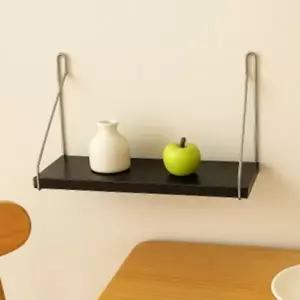 벽걸이 선반 다용도 인테리어 벽장식 무타공 벽 선반 수납용 원룸 침실 화장실 접착식 진열대