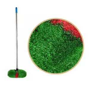 대중목욕탕 버스 거품청소 긴마대걸레 나일론모 잔디차솔+스텐봉150 가벼운 손상없는