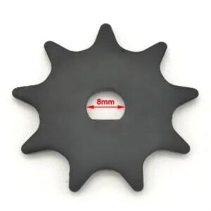 410 9T 전기 면도기 스쿠터 스프로킷 기어 E300 체인 드라이브 Ebike Unite 전동 MY1016 MY1025 1/2 