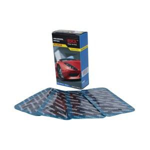 PAX 10개 60 x 110mm 직사각형 범용 튜브 및 타이어 패치 방사형 바이어스 플랫 펑크 수리 자동차 트럭 트랙터 농업용 차량 BMX ATV 모든 팽창 고무용