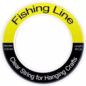 낚싯줄 와이어 547야드 모노필라멘트 매달린 공예용 투명 나일론 끈