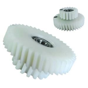 3개 95RX 스틸 전동 기어 세트 40T+18T 톱니 교체용 전기자전거 부품 액세서리 DIY 수리 키트