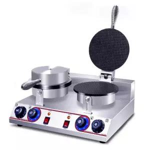 업소용 와플기계 와플메이커 아메리칸와플 사각1구 와플기 계란 디저트 홍콩와플 간식 에그