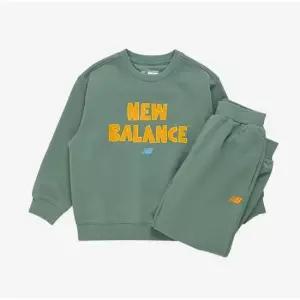 뉴발란스 키즈 2PCS 로고 포인트 셋업 BB NK9YFB104U 40