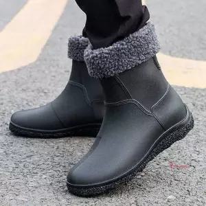 레인부츠 방한부츠 방한화 작업화 낚시신발 털신발uvw983