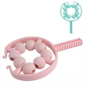 팔뚝살 종아리 알빼기 롤링볼 핸드 마사지기 8구 색상랜덤