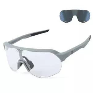 오클랜즈 자외선 차단 자전거 전용 고글_그레이 프레임+스모크미러 편광렌즈 낚시 모터사이클