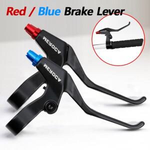 자전거 브레이크 레버 레드 블루 v  Mtb 도로 B 스쿠터 알루미늄 핸들 액세서리