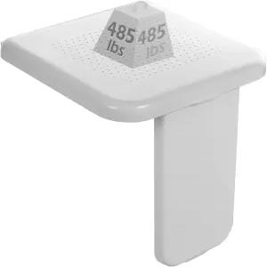 다이나 리빙 접이식 샤워 시트 벽 장착 485파운드 하중 지지식 다운 ABS 소재 벤치 실속용 의자