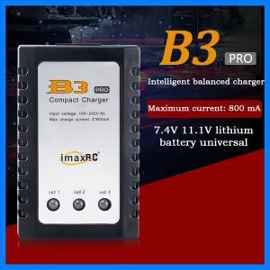 IMAX RC용 2S 3S 7.4V 11.1V 리튬 LiPo 배터리 B3AC용 10W 컴팩트 밸런스 충전기 B3 Pro AC 100 - 240V