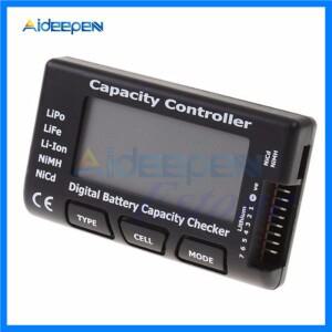 RC CellMeter-7 LiPo LiFe 리튬 이온 Nicd NiMH 배터리 전압 테스터 용 디지털 배터리 용량 검사기 셀 미터