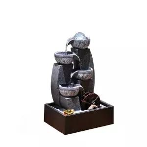 리 흐르는물 돌분수대 미니 선물 풍수 작은 가습