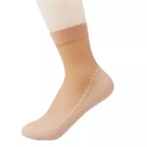 발목스타킹 블랙 밴딩 반투명 논슬립 스타킹 스킨 (WFJPVTQ)