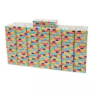 중형 키즈까페 쌓기놀이 벽돌블록 50pcs 어린이장난감 큰블럭 여아 유아 돌선물