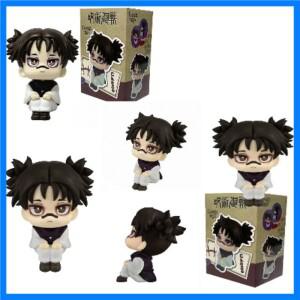 Q 버전 피규어 - 주술회전 애니메이션 서 있는 자세 PVC 수집용 장난감 책상 장식