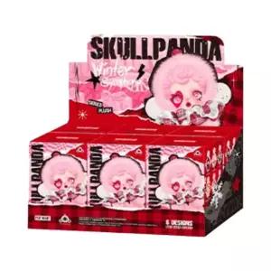 Pop Mart Skullpanda Winter Symphony Series Keyring Sealed Case (6 Blind Boxes) 팝마트 스컬판다 겨울