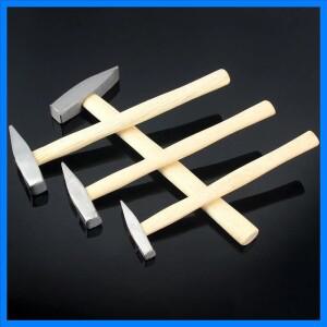 미니 나무 손잡이 도구 나무 손잡이 배관공 Duckbill 망치 플랫 헤드 시트 금속 가정용 소형