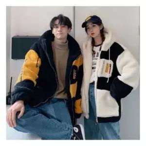 후리스 플리스 뽀글이 점퍼 자켓 집업 커플 후드 양털 1007027