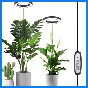 식물 성장 빛 LED 성장 램프 실내 식물을위한 전체 스펙트럼 높이 조절 가능한 자동 타이머 작은 식물 조명