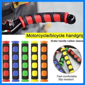 2 개/짝 환경 고무 오토바이 손잡이 가드 오토바이 브레이크 클러치 레버 커버 핸들 바 그립