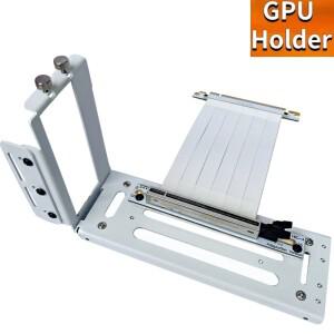 라이저 PCI-E x16 to ATX 그래픽 카드 수직 장착 브래킷 GPU 홀더 GEN4 4.0/3.0 16X 연장 케이블 어댑터