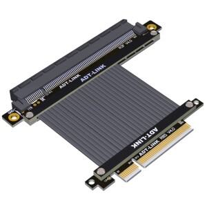 PCIE 4.0 X8 to X16 연장 케이블 PCI-e 어댑터 라이저 서버 그래픽 카드 GTX3080ti RX5700xt Pcie4.0 Gen 4
