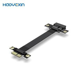 PCI-E3.0 케이블 익스프레스 라이저 카드 PCIE1x 익스텐더 연장 그래픽 리본 x1x4 네트워크 사운드