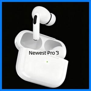 2026 신형 프로 3 C타입 케이블 무선 블루투스 이어버드 액티브 노이즈 캔슬링 게이밍 핸즈프리 헤드셋 ANC