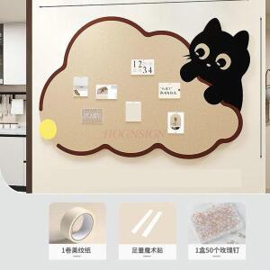 1개 사진 벽 펠트 보드 스티커 셀카 어린이 방 장식 창의적인 앨범