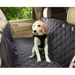 생활방수 승용차 반려견 뒷자석 시트 블랙 고양이용품 강아지차량 펫유모차