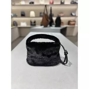 쿠론 [파주점] 루미에 퍼 토트백 28 (Lumie Fur Tote) RVBTX24643BKX