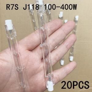 200w투광기 1/5/10/20PCS 100W 200W 300W 400W R7S J118 할로겐 램프 더블 엔드 선형 전구 AC20V 가정용