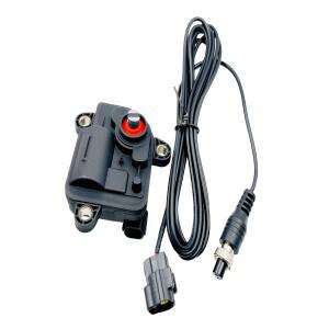 자동차 배기 머플러 밸브는 전동를 제어합니다. 2핀 인터페이스 스포츠카 음파 시작 스위치합니다.