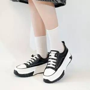 키높이 통굽 밴딩 스트랩 끈 운동화 WFI7KBM