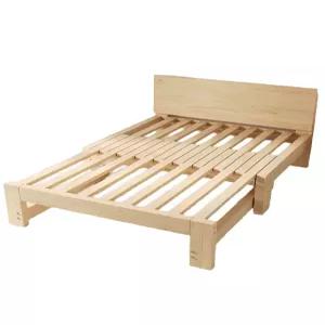 확장형 소파베드 나무 프레임 등받이 접이식 겸용 쇼파