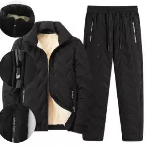 겨울 양털 패딩바지 패딩점퍼 여성 남성 작업복 방한바지 조거팬츠