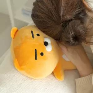 배받이 낮잠용 납작한 쿠션 허리베개 바른자세 침구